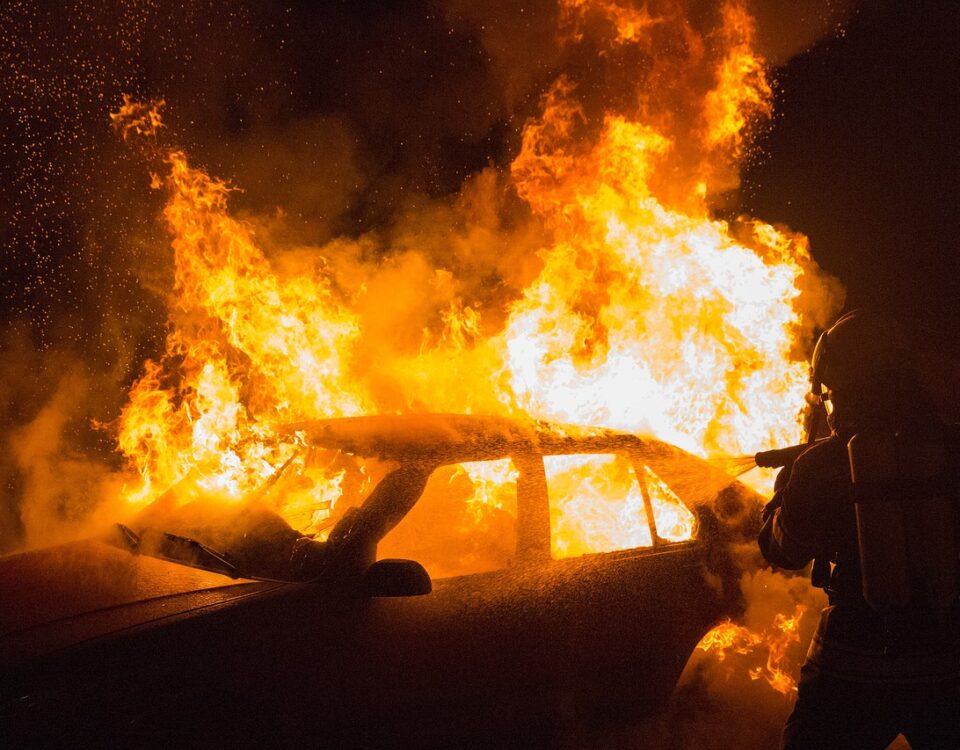 incendio coches majadahonda